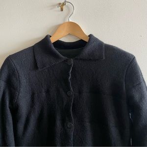 Quilted black jacket